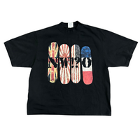 NW!?O Skateboard T Shirt *Baggy Fit*