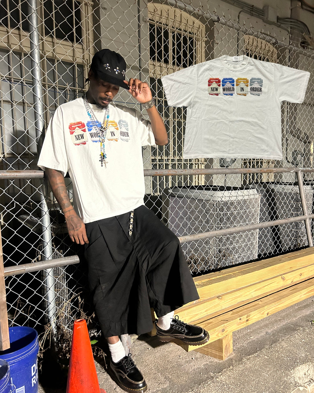Cigarette T Shirt *Baggy Fit*