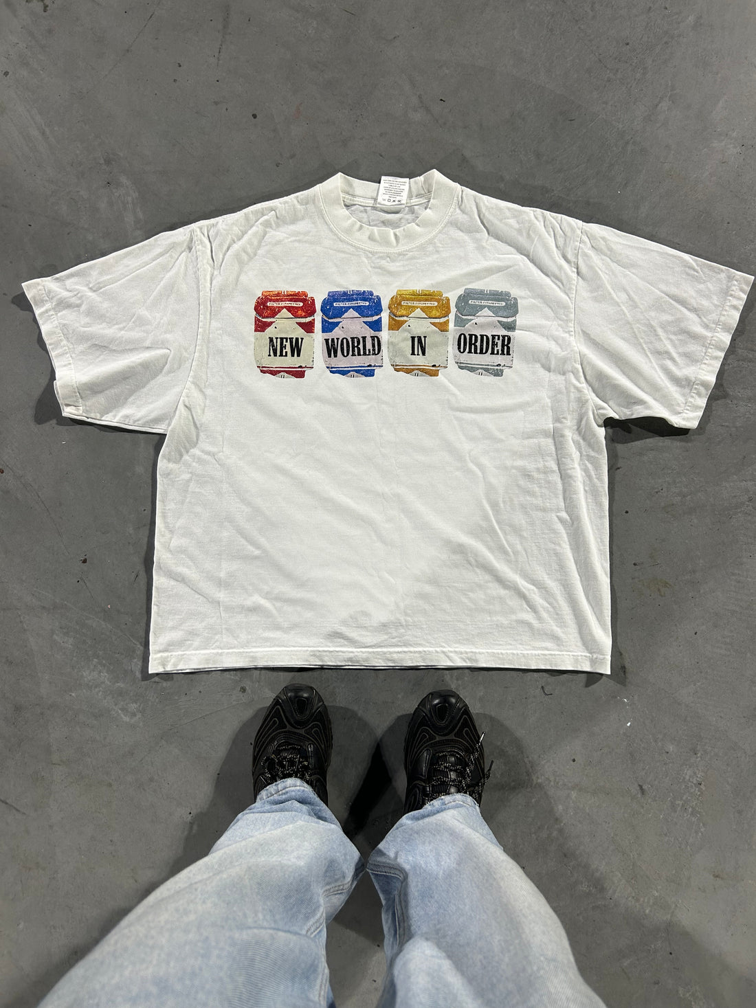 Cigarette T Shirt *Baggy Fit*