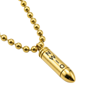 Gold Bullet Chain