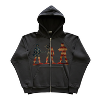 American soldier Zip-up