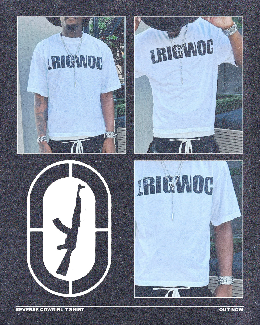 Reverse Cowgirl T Shirt *Baggy Fit*