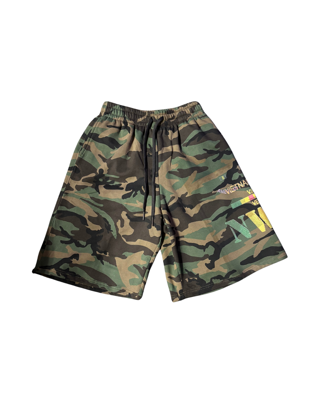 NWIO Veteran Camo Shorts (OVERSIZE FITTING)