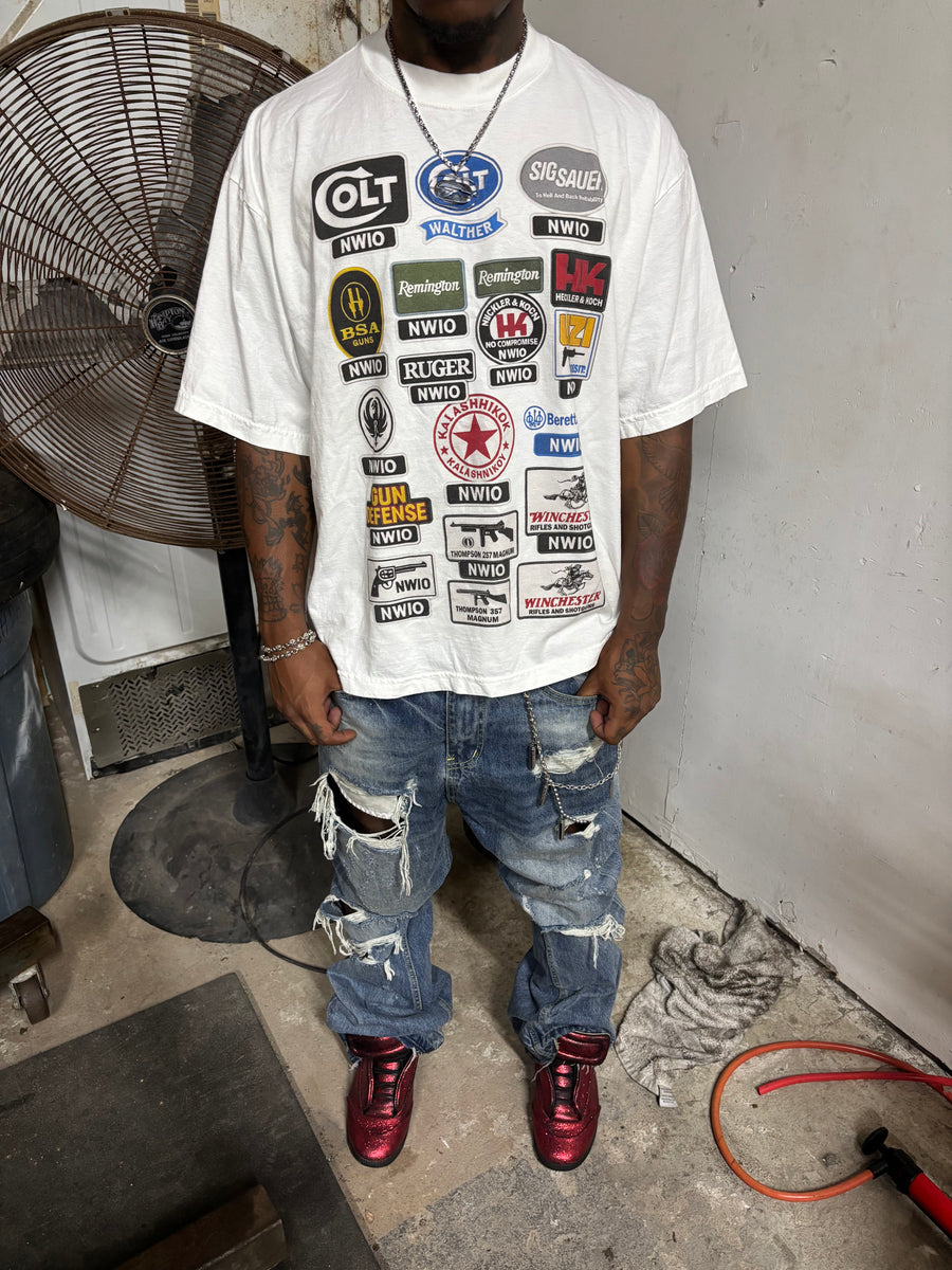 Gun Brand T Shirt *Baggy Fit*