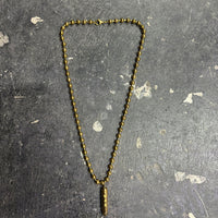 Gold Bullet Chain
