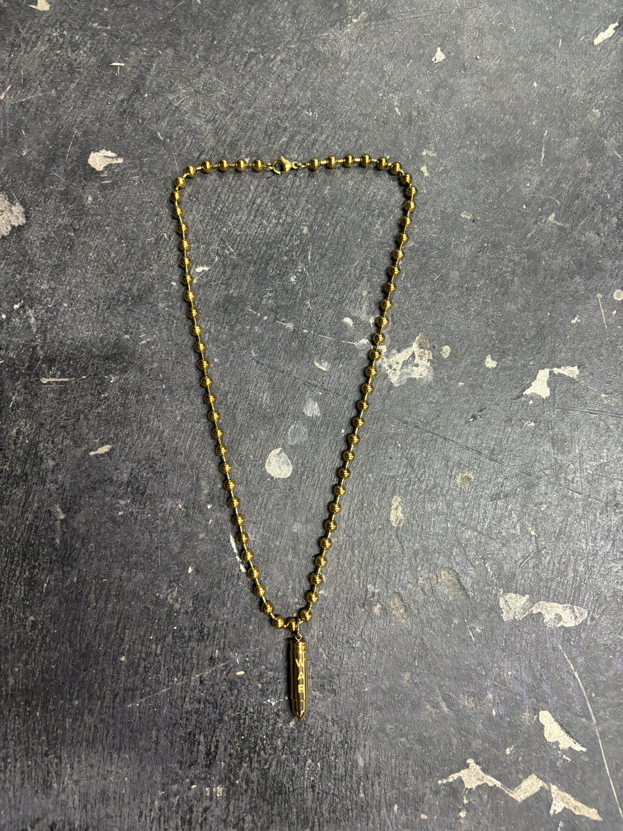 Gold Bullet Chain