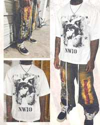 Vintage bunny tee *baggy fit*