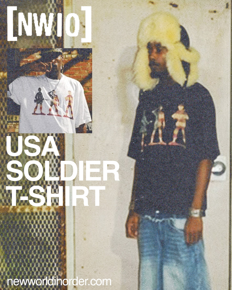 America Soldier T Shirt *Baggy Fit*