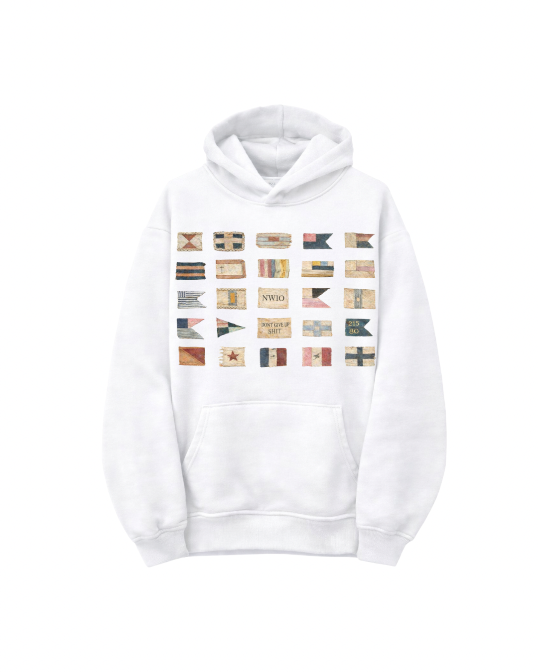 SAILOR FLAGS HOODIE