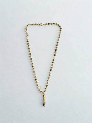 Gold Bullet Chain