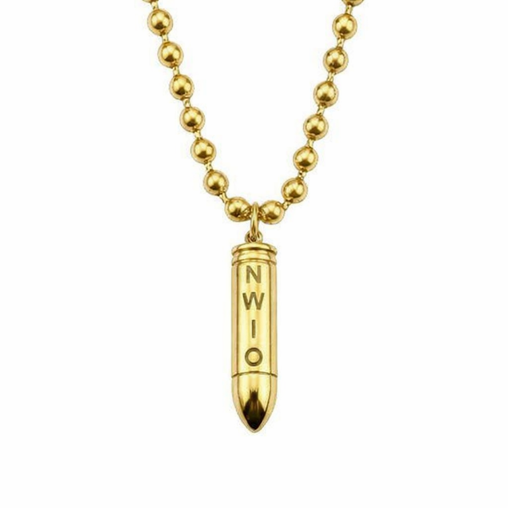 Gold Bullet Chain