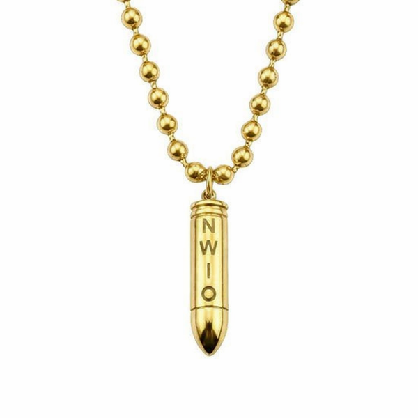 Gold Bullet Chain
