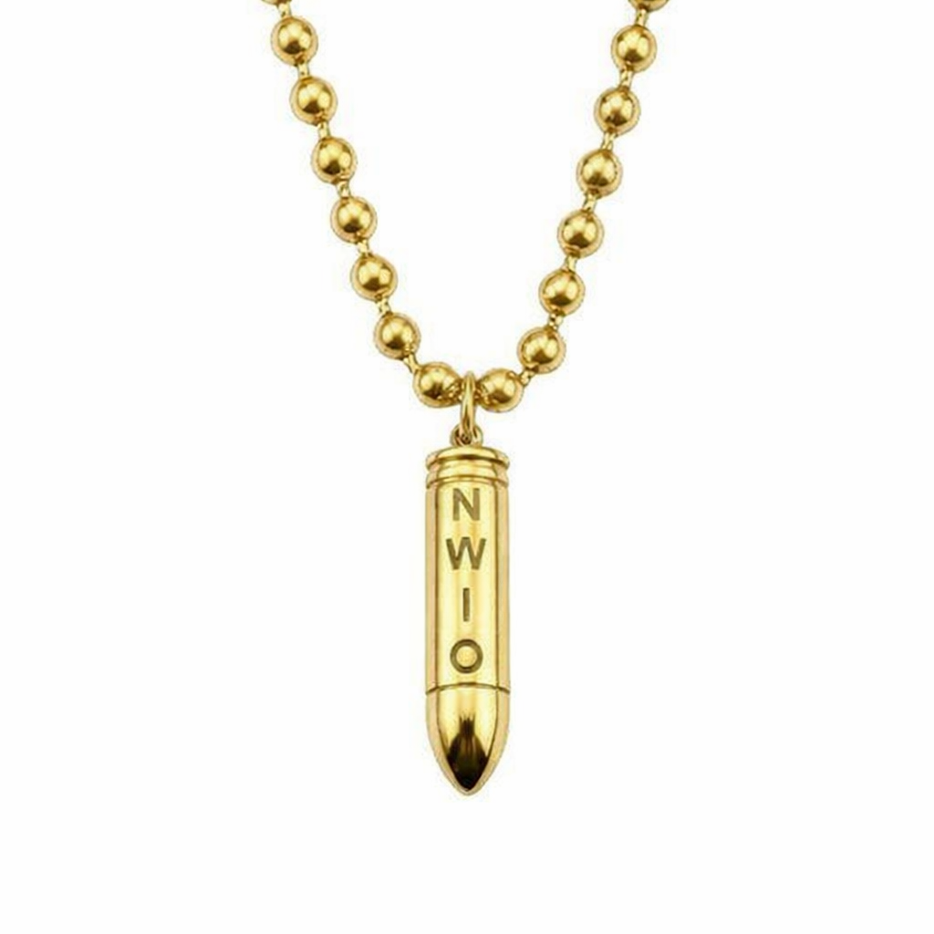 Gold Bullet Chain