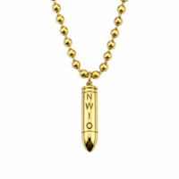 Gold Bullet Chain