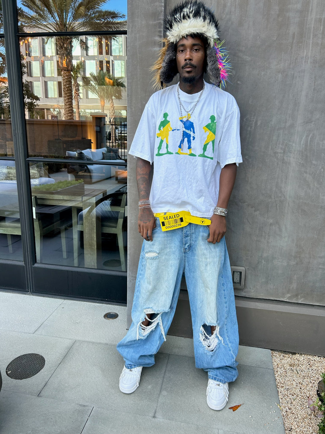 Brazil Soldier T Shirt *Baggy Fit*