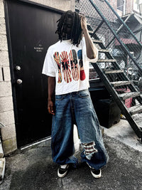 NW!?O Skateboard T Shirt *Baggy Fit*