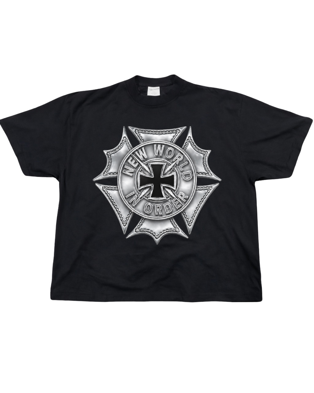 CHROME CROSS TEE