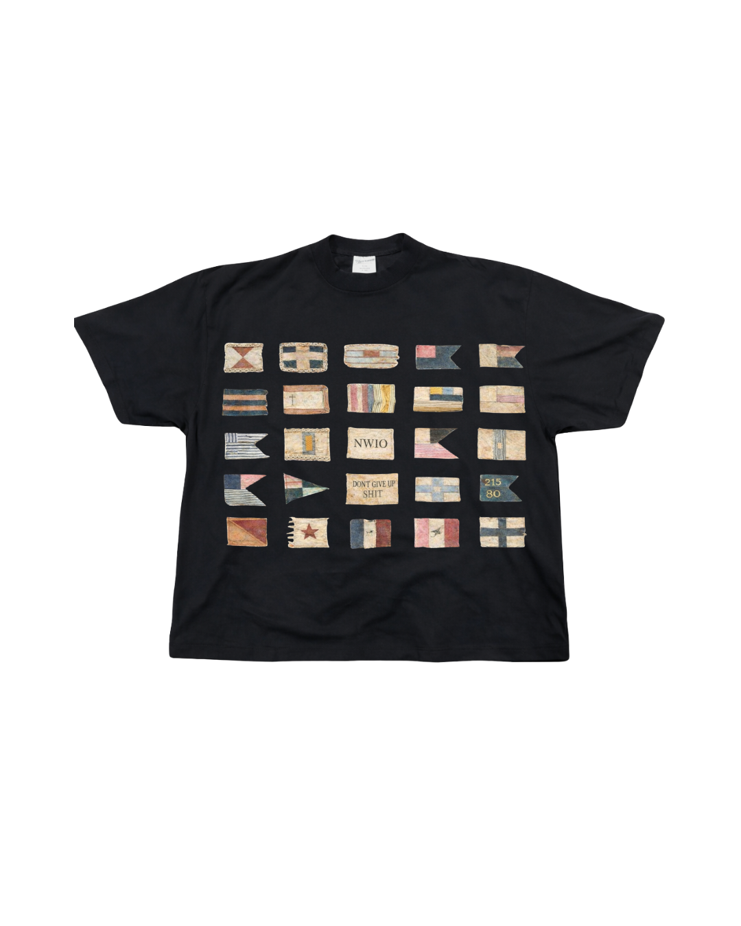 SAILOR FLAGS TEE (OVERSIZED FIT)