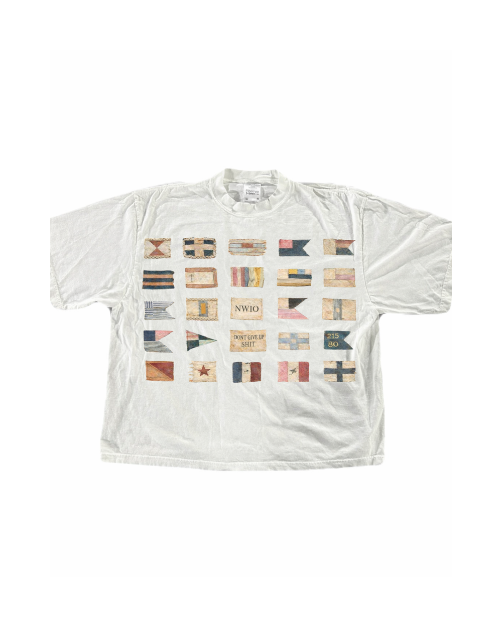 SAILOR FLAGS TEE (OVERSIZED FIT)