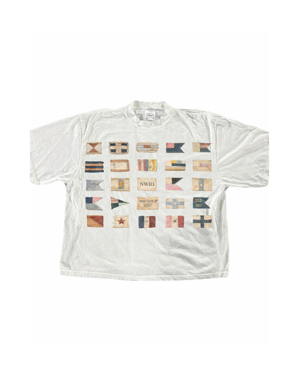 SAILOR FLAGS TEE (OVERSIZED FIT)