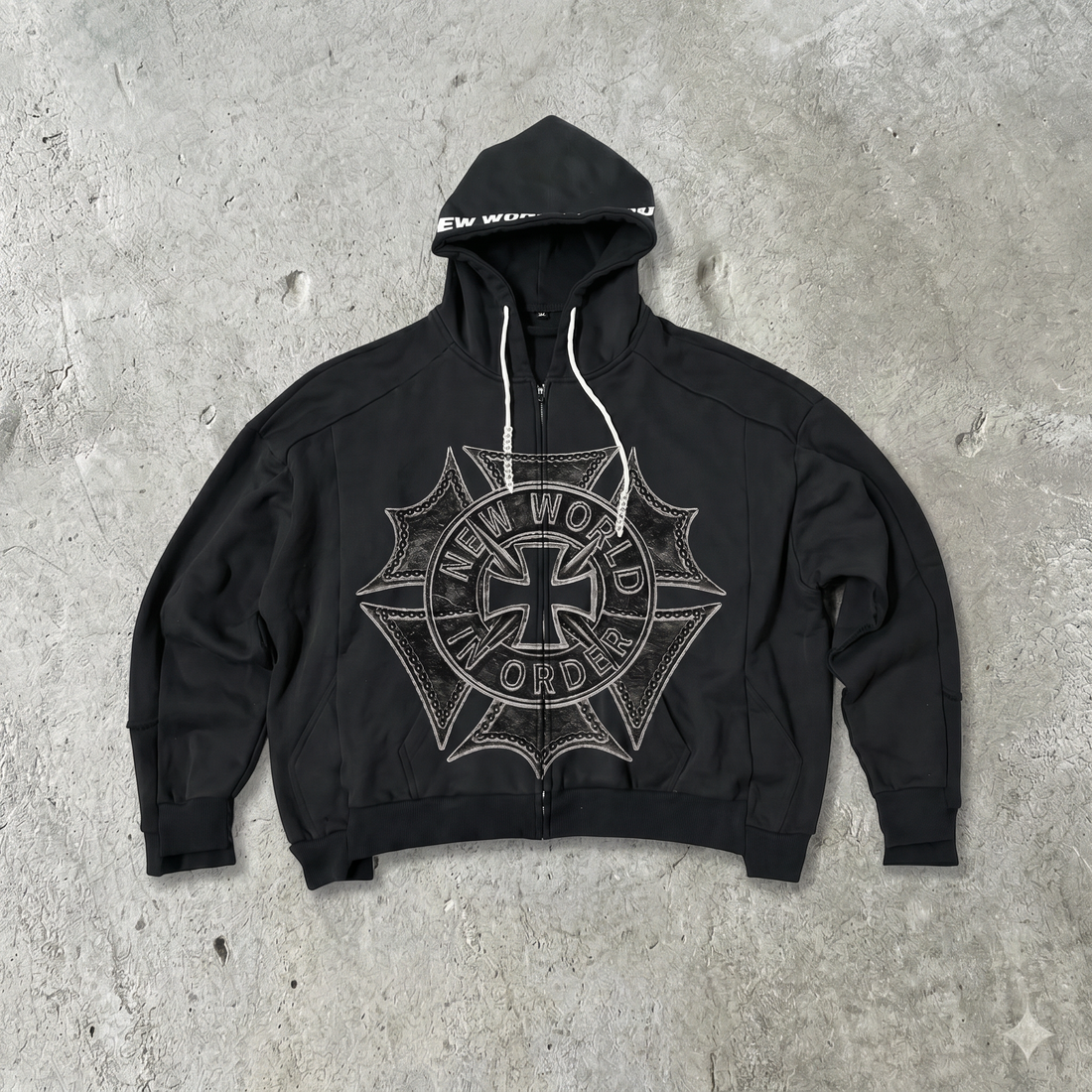 Cross Multi Layer Zip Up